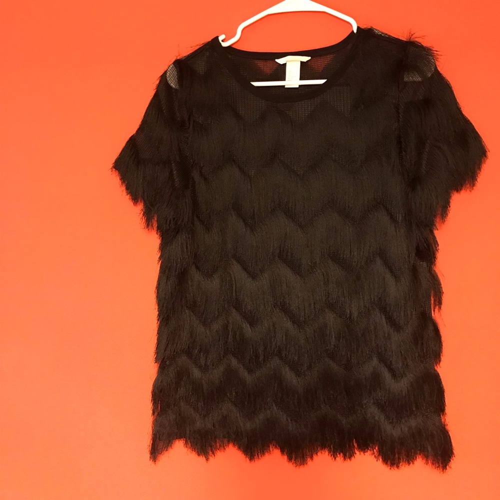 NWOT H&M fringe top